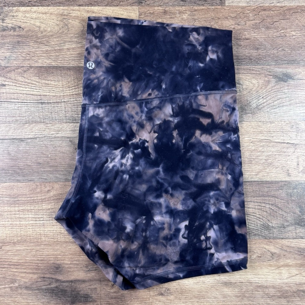 LULULEMON Align HR Shorts High Rise Diamond Dye Women's Size 20Athleisure